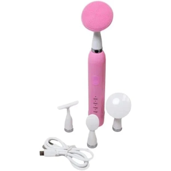 Ultrasonic Vibration Beauty Meter 4 In-1 Cleansing And Vibration Tool
