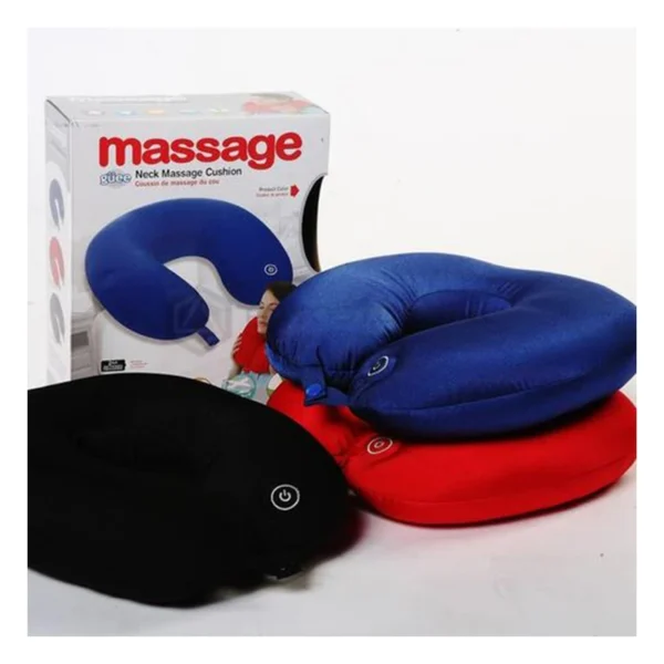 Vibrating Neck Massage Pillow – وسادة تدليك الرقبة بالاهتزاز