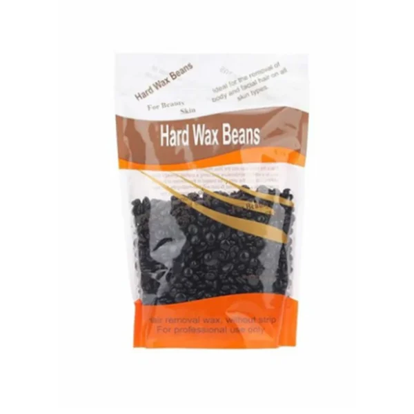 Black hard wax beans