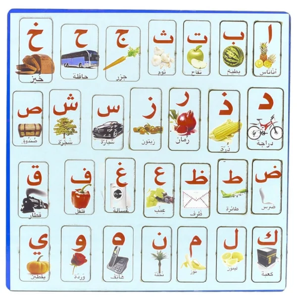 letters Learning Toy For Unisex Children 29.5*29.5*0.5 - Multi Color