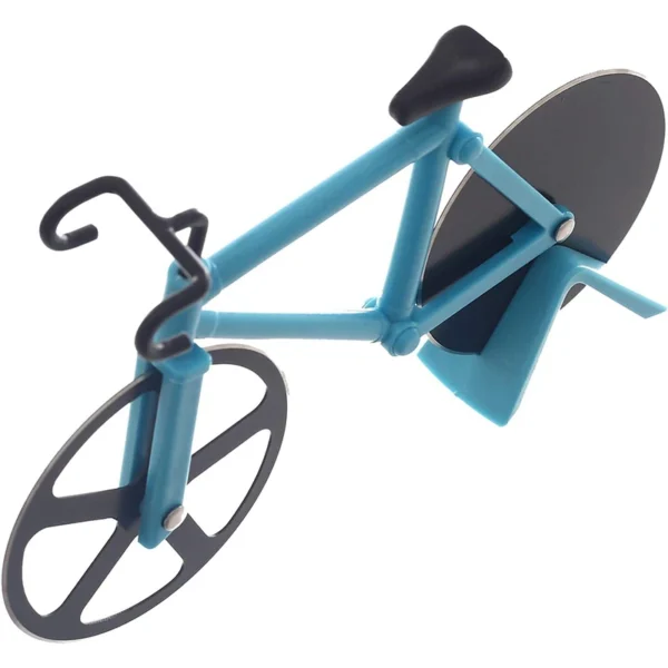 قطّاعة بيتزا بشكل دراجة، جسم بلاستيكي