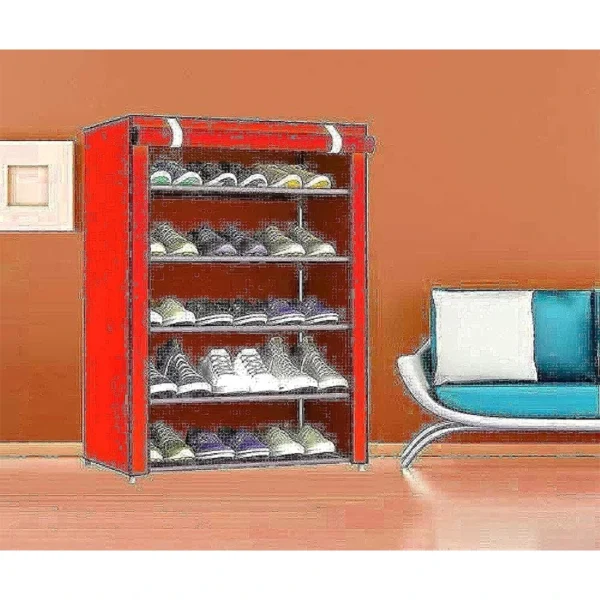 Shoe storage rack cabinet