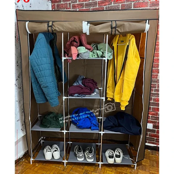 دولاب تخزين - المقاس: 130×45×175 سم