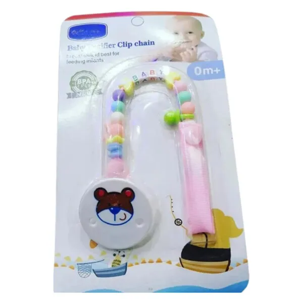 Baby soother with chain 1 pcs pacifier clips children for baby