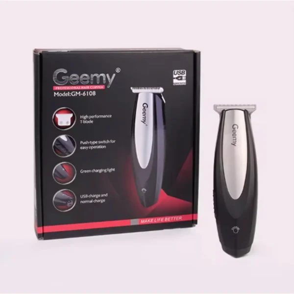 Geemy GM-6108
Professional Trimmer with Mobile Charging Trimmer