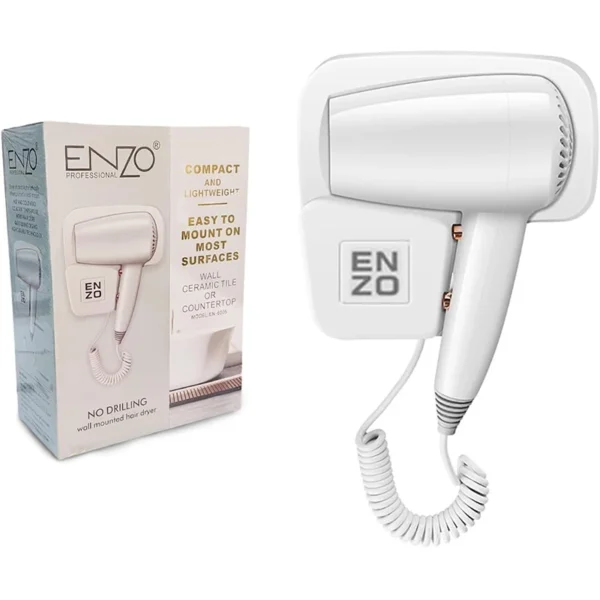 Enzo EN-6005 – مجفف شعر مدمج وخفيف الوزن وقوي