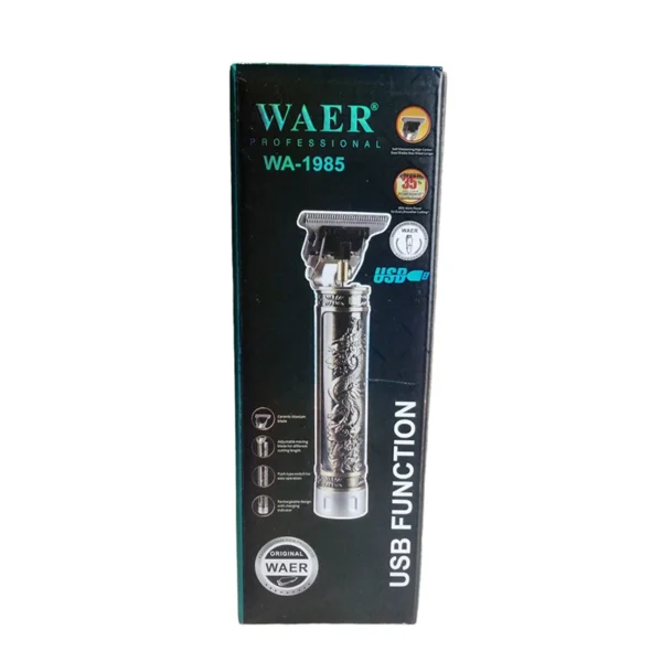 WAER Retractable Elegant Portable Golden Hair Clipper Machine
WA-1985