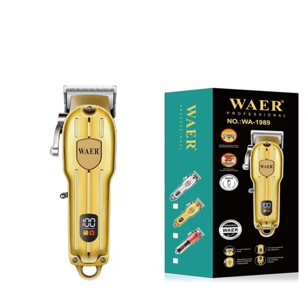 WAER Professional Rechargeable Hair Clipper
WA-1989