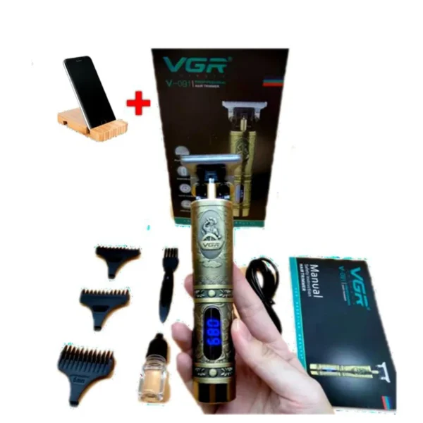 VGR V-091 – ماكينة قص وتشذيب الشعر القابلة لإعادة الشحن