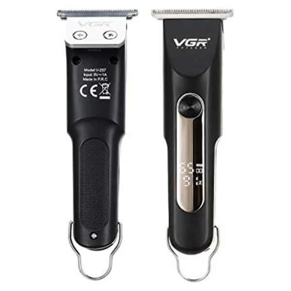 VGR V-257
Digital Display Electric Pro Hair Clippers Trimmer, Hair Cutting Grooming Kit,  Close Cutting Trimmer Hair Shaver for Men Head Clipper