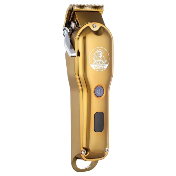 VGR V-650 – ماكينة تشذيب الشعر الاحترافية القابلة لإعادة الشحن - USB