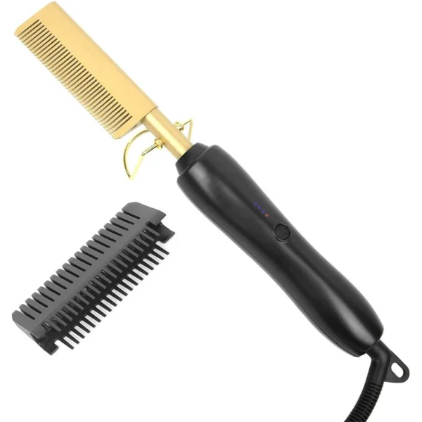Electric Hair Straightener Brush Wet & Dry – فرشاة كهربائية لفرد الشعر للاستخدام الجاف والمبلل