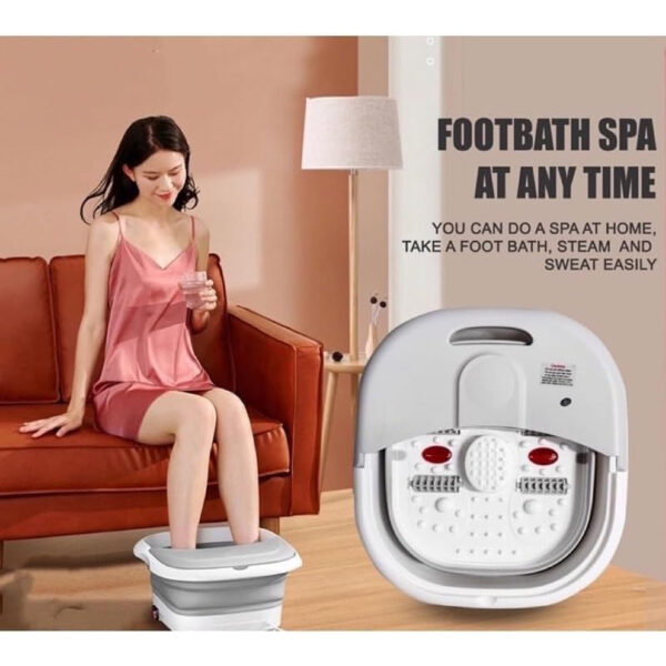 Folding Foot Bath & Spa Tub Massager With Electric Thermostatic HeatingSQ-806