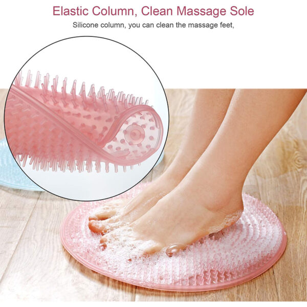 Foot Cleaning Silicone Massage Mat