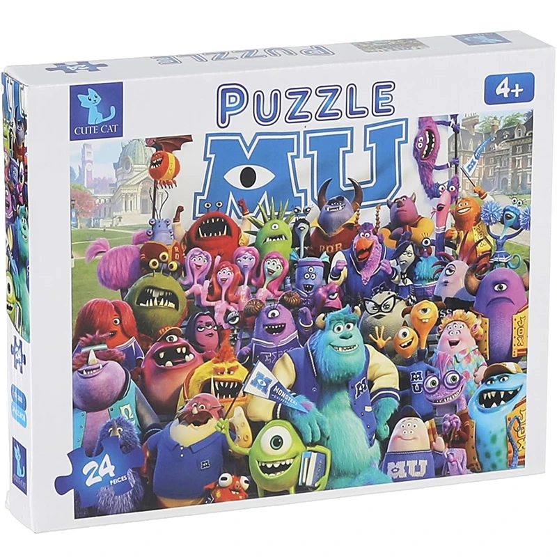 مجموعة بازل تعليمية GD66060-7 مع 120 قطعة للأطفال - 40*30 سم - متعدد الألوان