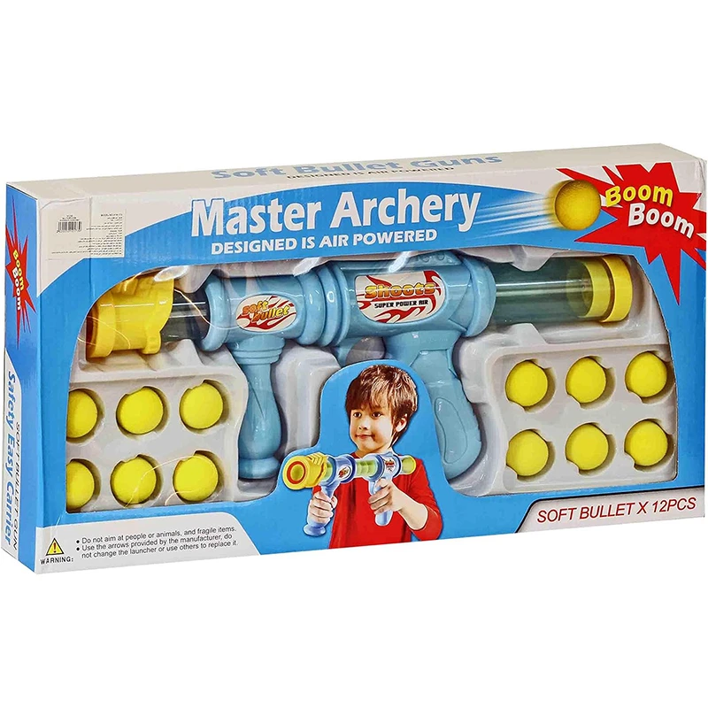 Master Archery Soft Bullet Gun 12 PCs