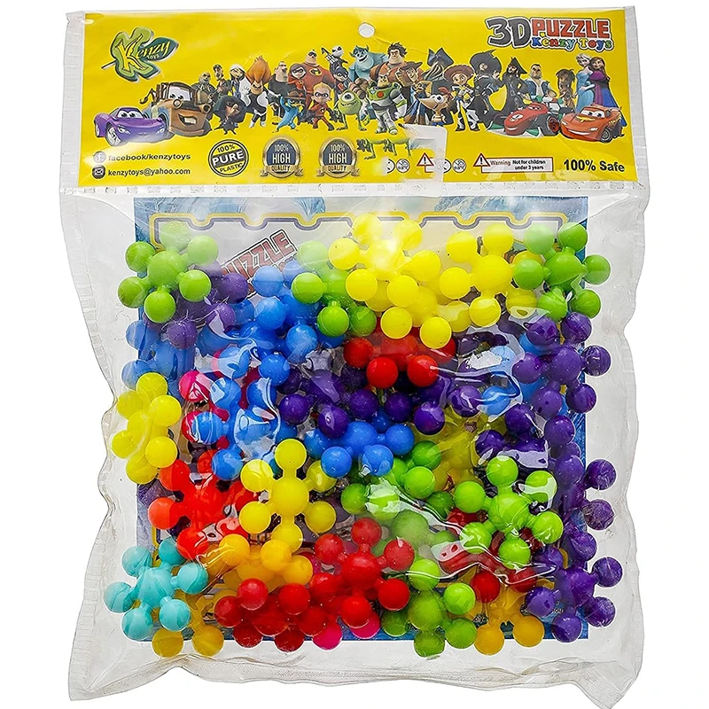 مجموعة بناء كينزي للأطفال - متعدد الألوان